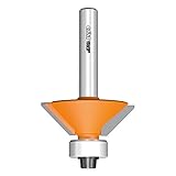 HW Fasefräser mit Anlaufring - A = 45°; D = 45 mm; I = 18 mm; S = 8 mm, Fasefräser, 8019296002010, AKE - Knebel GmbH & Co. KG, C936.420.11, ,