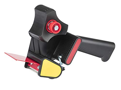 Dispensador de cinta Scotch transparente con corte fluido y ergonómico para cajas