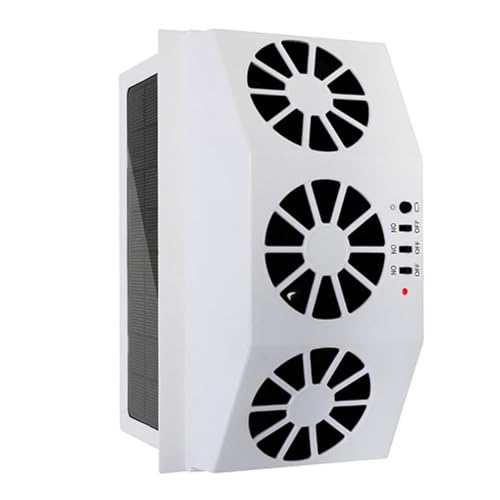 Ventilateur de refroidissement solaire pour voiture : l'extracteur d'air autonome indispensable