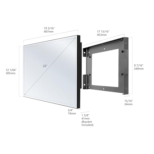 Image of 22inch Smart Mirror Bathroom TV webOS 1080P Waterproof with Integrated HDTV(ATSC) Tuner, Built-in Speakers, Wi-Fi and Bluetooth,SS215U22-A016 Model 2026