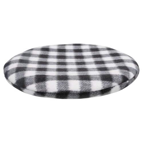 TRIXIE Wärmekissen für Mikrowelle - schwarz/weiß ø 26 cm