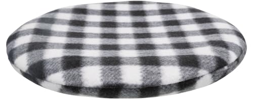 TRIXIE Wärmekissen für Mikrowelle - schwarz/weiß ø 26 cm