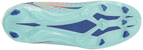 adidas X Speedportal.3 Laceless Firm Ground Soccer Shoe, Clear Aqua/Solar Red/Power Blue, 11 US Unisex Little Kid4