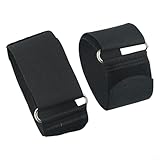 Ajustement réglable et sécurisé : dotée d'une boucle réglable, cette sangle de pédale peut être facilement ajustée pour s'adapter à différentes tailles de jambes et formes de pieds, offrant un ajustement confortable et sûr pendant les entraînements.