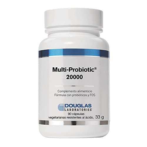 Douglas Laboratories | Multi Probiotic Multi Probiotic| 20000 Millones UFC | Mantiene la Flora Intestinal Sana | Probióticos y Fibra |...