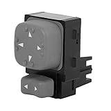 X AUTOHAUX Car Power Rear View Mirror Switch Remote Control 19259976 for Chevrolet S10 1998-2004