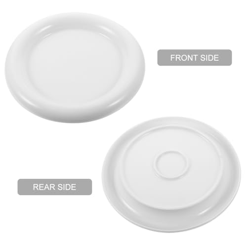 Plateau de nourriture pour pâtes et vide-poche blanc pour table rétro