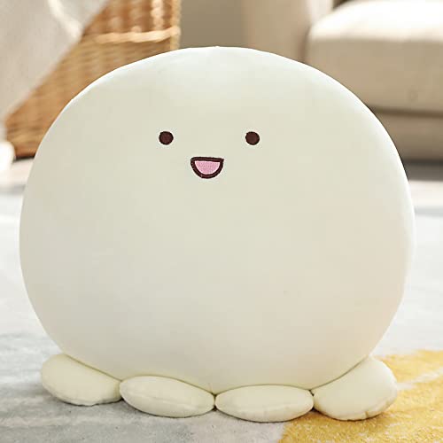 Plush Body Pillow 9 Cute Stuffed Animal Cylindrical Hugging Pillow for Kids Super Soft Kawaii Cartoon Sleep Pillow Toy for Nap and Bedding Round Dinosaur and Octopus Design Gift