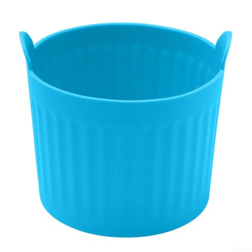Ramequines para hornear a base de silicona para aplicaciones de freidora de aire con larga vida útil en condiciones normales de uso (azul)