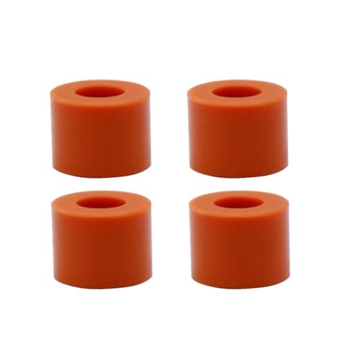 Ajustement plateau 3D stable avec supports de lit silicone orange de 26mm en lot de 4