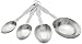 Norpro Stainless Steel 4 Pc Measuring Cup Scoop Shaped Set Metric Equivalents