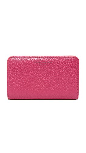 Preisvergleich Produktbild Marc Jacobs Damen Gotham Compact Geldbörse, Pink (Raspberry), 3x8x14 cm