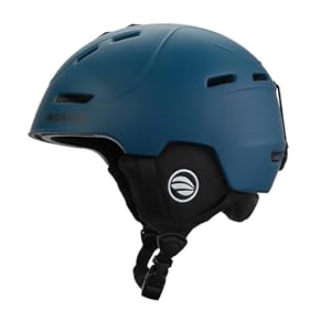 DKONI Skihelm für Erwachsene, Snowboardhelm für Herren, Damen & Jugendliche, Zertifizierter Schneesporthelm für Skifahren & Snowboarden (Dunkelblau, M: 54-58cm)