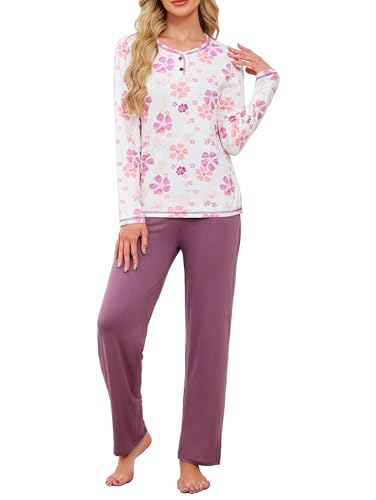 50% Off iChunhua Women's Fall Pajama Set - Loose Sleepwear