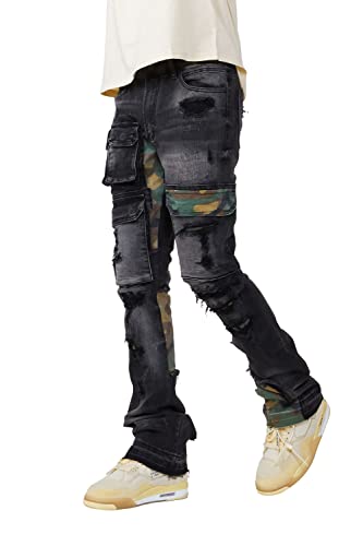 Men's Zeta Stacked Flare Jean