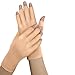 Price comparison product image Doctor Developed Arthritis Gloves for Women & Men - Arthritis Gloves for Pain Relief (Nude, L)