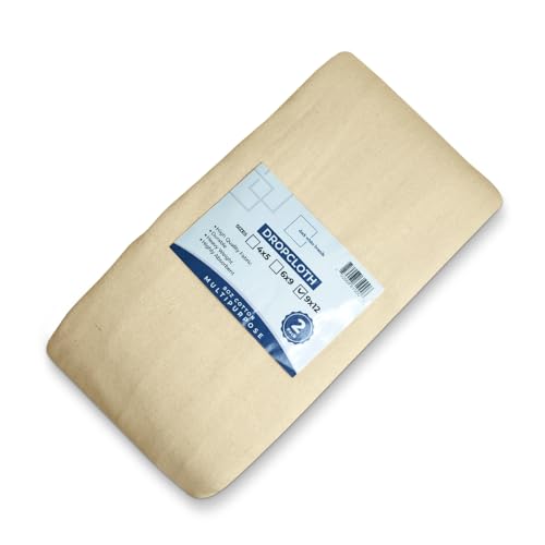 Dark White Premium Cotton 8 oz Canvas Drop Cloth |