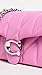 Coach Quilted Tabby Shoulder Bag 20 with Chain, LH/Fuschia