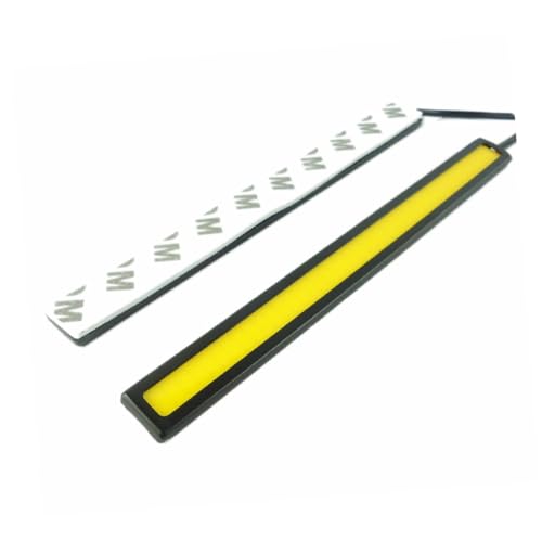 iplusmile 2piezas Luces Diurnas Led Unidades Drl Led De Aluminio Impermeables Para Coche Luz Hielo Luces De Circulación Diurna