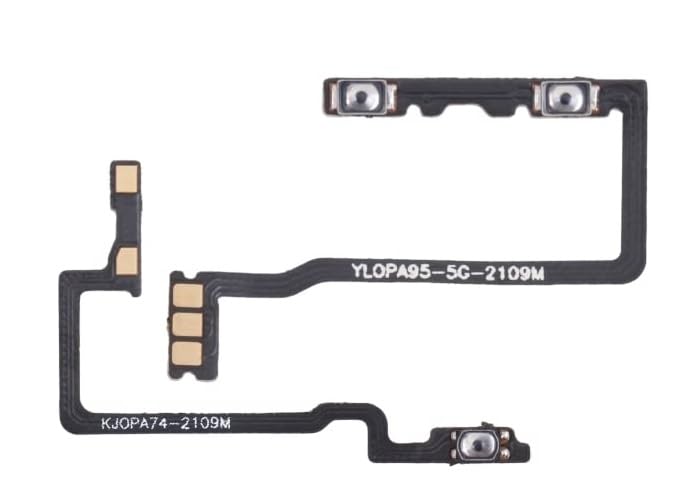 Ekon Power Switch On/Off Volume Key Button Up Down Flex Strip Cable Compatible With Oppo F19-picture-23