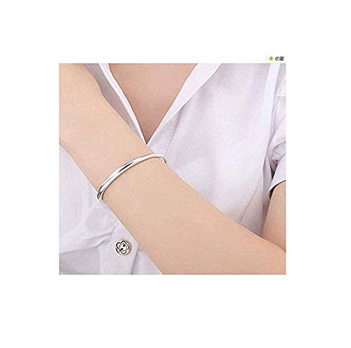 Simple Style 925 Sterling Silver Bangle Women Gift Bracelets Bangles2