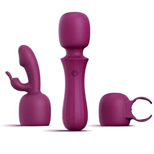 Vibrator Wand Kit with 2 Attachments