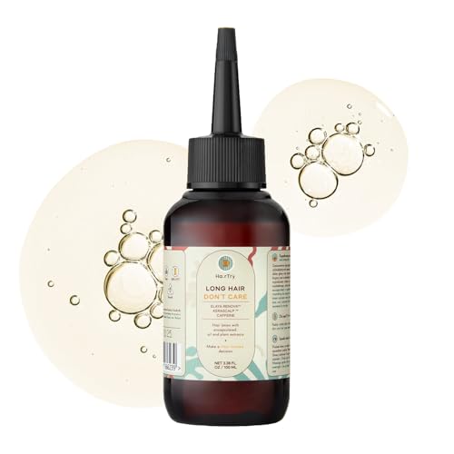 HairTry - Long Hair, Dont Care - Nourishing Scalp Serum with Elaya Renova & Kerascale – Nourishing Scalp Rub with Encapsulated Oil and Plant Extracts – Gentle Formula – Net 3.38 Fl. Oz- 100 ml