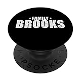 Brooks Retro Family Matching Family Design avec nom de famille Brooks. Idée cadeau pour les nouvelles mamans et les papas, pour les événements sportifs en famille, les vacances en famille, la course en famille 5 000, la course en famille, Noël en famille, Thanksgiving en famille.