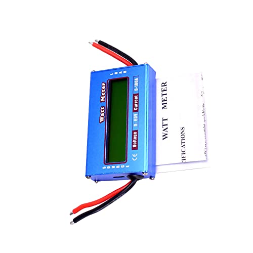 RC Watt Meter 100A Power Analyzer LCD Digital Balance Battery Voltage Checker