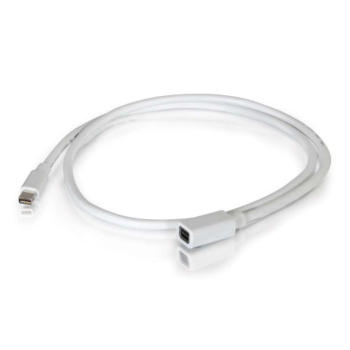 C2G Cable Extensión Mini DisplayPort Blanco 1.82 m miniatura 2
