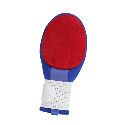 Yiju Baseball Sliding Glove for Youth Hand Protector Adjustable Baseball Hand Cover for Training Exercise Outdoor Sports, Red Blue