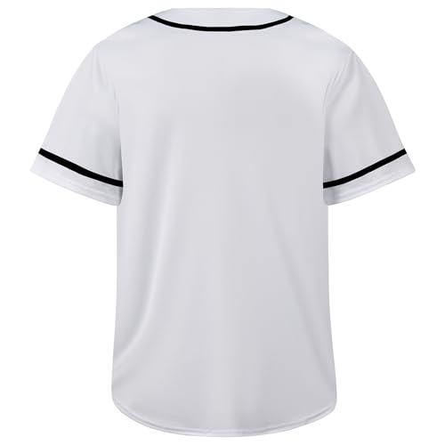 Camiseta de béisbol para hombre, estilo hip hop, manga corta, uniforme deportivo personalizada miniatura 2
