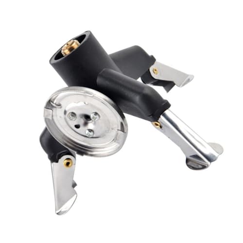 UKCOCO Adaptador para Estufa Camping Convertidor Práctico para Cocina Gas Butano Portátil Conexión Segura para Tanques de Gas Actividades al Aire