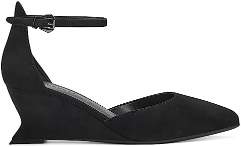 Aerosoles Women's ISRA Pump, Black Suede, 8 | Image 1