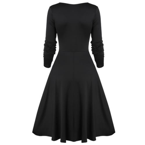 Robe en dentelle patchwork et col en cœur de qualité supérieure - 2