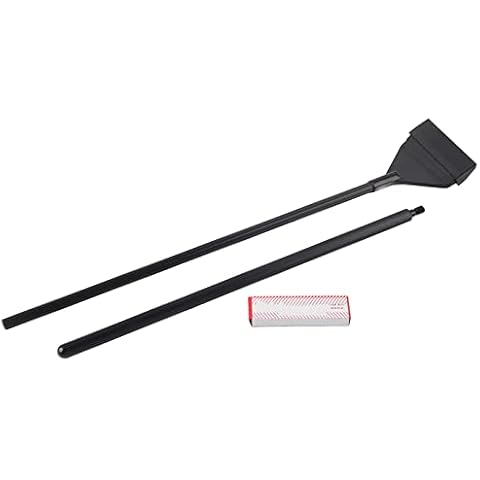Aquarium Algae Scraper Cleaner Brush Razor Adjustable Handle Length Algae Cleaning Scraper Cleaner Tool with 10 Blades for Aquariums Fish Plant Glass Tanks Cover