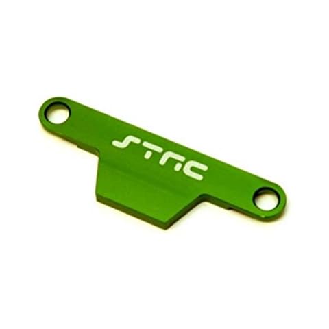 ST Racing Concepts ST3627XG CNC Machined Aluminum HD Battery Hold Down Plate (Stampede/Bigfoot) Green Cover