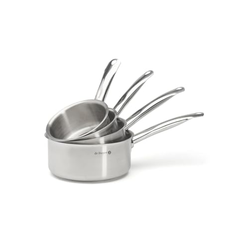 De Buyer - Lot de 4 casseroles PRIM'APPETY - 14/16/18/20 cm
