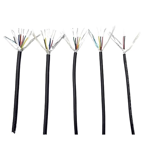 Cable apantallado UL2464 de 24AWG manguera de 5 hilos y 5 metros
