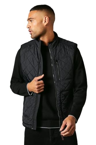 Maine Black Diamond Quilted Gilet, Xl, Black