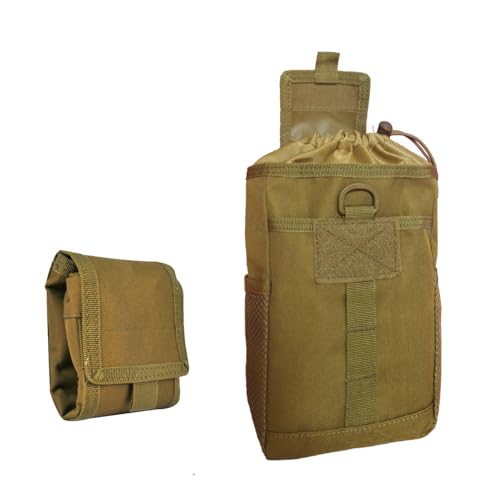 Molle Dump Pouch, Folding Dump Pouch Waist Bag, Military Utility Belt Pouch