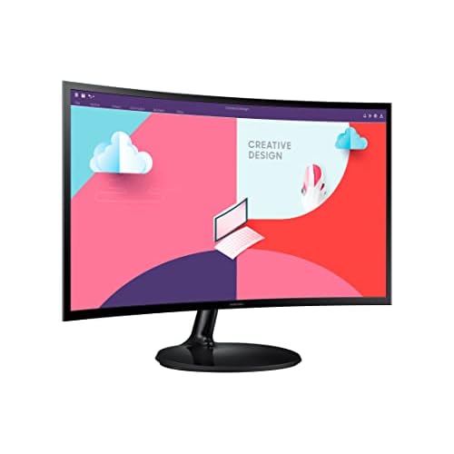 Samsung LS27C360EAUXXU 27″ Curved FullHD 1080p Monitor – 1920×1080, HDMI, VGA
