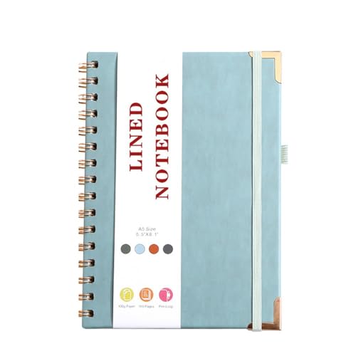 m[g A5 m[gubN 8.38 × 5.38 C` W[i U[  96 y[W r dwZł̃ ̐F 蒠 m[gv(Light blue)