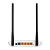 TP-Link Routeur WiFi N300 Vitesse WiFi jusqu'à 300 Mbps, WiFi bande de 2,4GHz, 5 ports (4 ports Ethernet ), 2 antennes externes, Contrôle parental, QoS, TL-WR841N Blanc