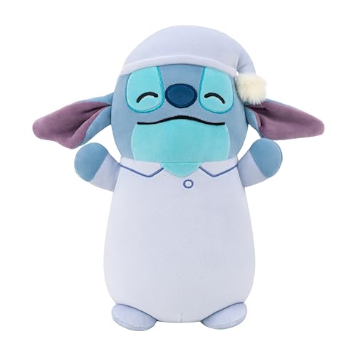 Squishmallows Original Disney 10in Pajama Stitch HugMees – Ultrasoft Official Jazwares Plush (Medium-Sized)