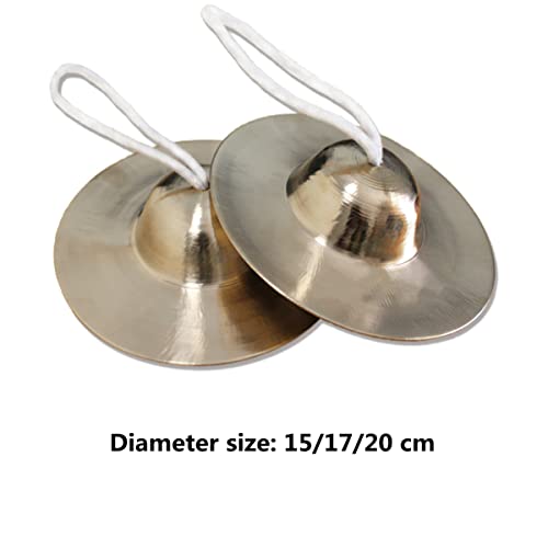 Traditionele Chinese Bekkens, Ambachtelijk Vakmanschap Luid Koperen Percussie-Instrument Bekkens - Prestatieniveau En… - Image 6