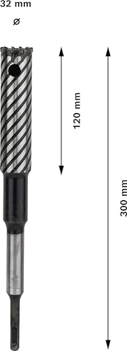 Foret À Béton Bosch 2608587100 – Rebar Cutter SDS-plus, Ø 32 mm - vue 5