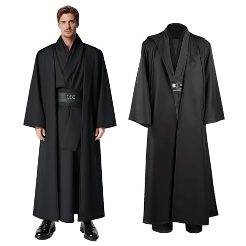 QJWBZ Costume à Capuche Homme: Costume De Guerrier MéDiéVale Pour Hommes Robe MéDiéVale DéGuisement à Capuche Pour Halloween Carnaval Cosplay (L)