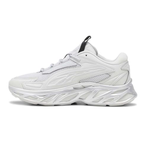 PUMA Mens Exotek Nitro Mirrored Lace Up Sneakers Shoes Casual - Grey3