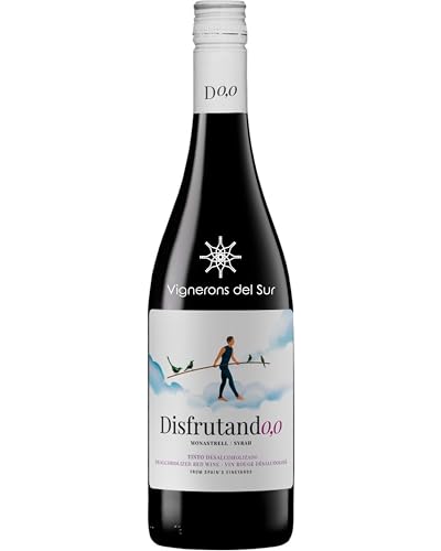 Disfrutando 0,0 Tinto - Joven - Monastrell y Syra - 750ml - 1 botella